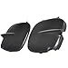 IKON MOTORSPORTS Fog Lights Cover Compatible With 1997-2001 Subaru Impreza, STI Style Black ABS Replacement Front Off Road Fog Driving Light Cover, 1998 1999 2000