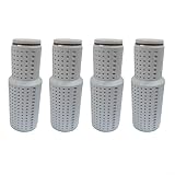 4 filtri anticalcare per Umidificatore DREO HM306, HM311/311S, HM524/524S, HM409S, HM420S, sistema di pulizia a 3 strati con ioni d'argento per fino a 150 L di acqua