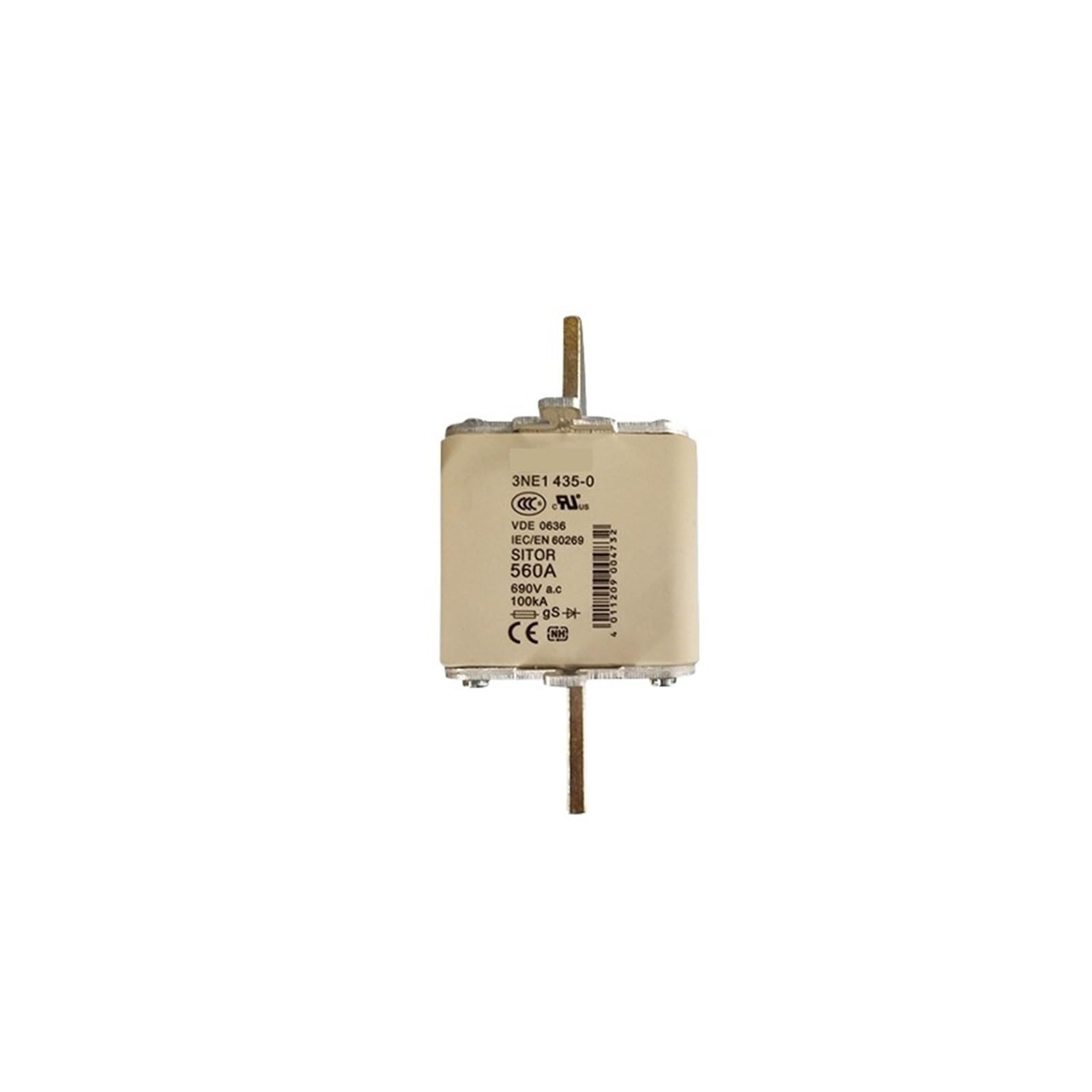 Fusible 3NE1332-4D de type cartouche de protection pour convertisseur de courant