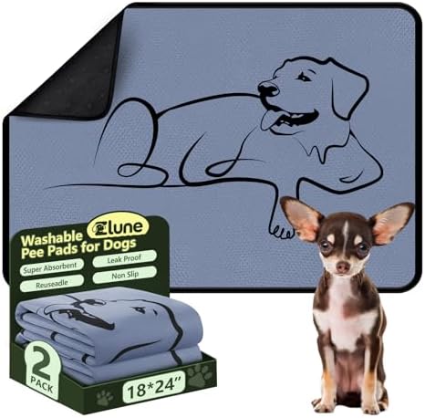 2 Pack Washable Pee Pads for Dogs 18