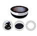 Black Empty Portable Air Cushion Puff Container Dressing Case Powder Puff Box With Sponge and Mirror for BB CC Liquid Foundation Cream