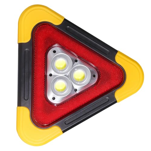 Triangle de d’urgence LED VALICLUD avec structure stable pour route et extérieur