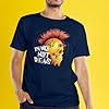 Punk Not Dead Skull Punk Fashion Mens T-Shirt Womens Graphic Tee - Unique Unisex Top 3XL Navy Blue #4