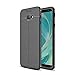 Produktbild Conie LTPU30867 Litchi TPU Kompatibel mit Samsung Galaxy J4 Plus, Carbon Fiber Texture Shock Resistent Silikon Weich Flexibel TPU Cover für Galaxy J4 Plus Case Struktur Schwarz