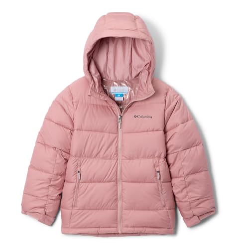 Image of Columbia Youth Pike Lake II Hooded Jacket, Eraser Pink, XX-Small
