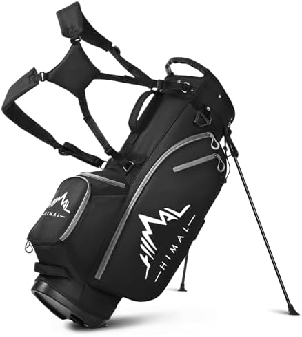 GoHimal 14-Way Golf Stand Bag, Golf Bag with Stand - Lightweight ...