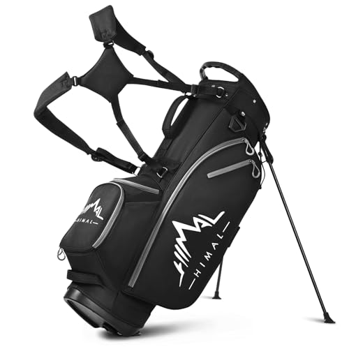 GoHimal 14-Way Golf Stand Bag, Golf Bag for Men with Stand- Lightweight & Durable Golf Club Bags for Men & Women