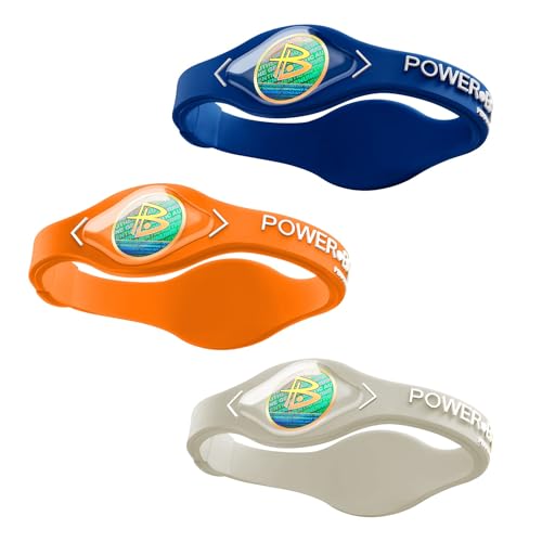 Power Balance The Original Genuine Performance Sports Wristband Bracelet 3 Pack Bangles Safe Waterproof Lightweight Durable