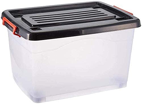 SunrayStorage Box Plastic 120L Assorted 0.5Kg Clear