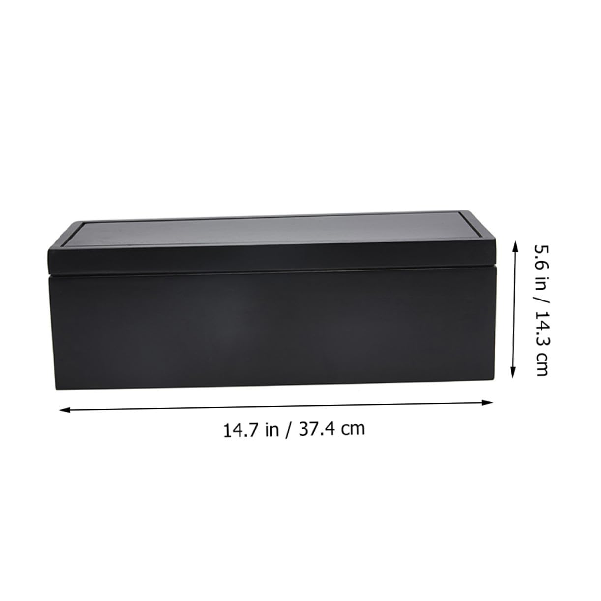 DOITOOL Caja Organizadora de Cables Negra de Plástico Hogar Función de Almacenamiento Rápido y Gestión Múltiple de Enchufes y Cables
