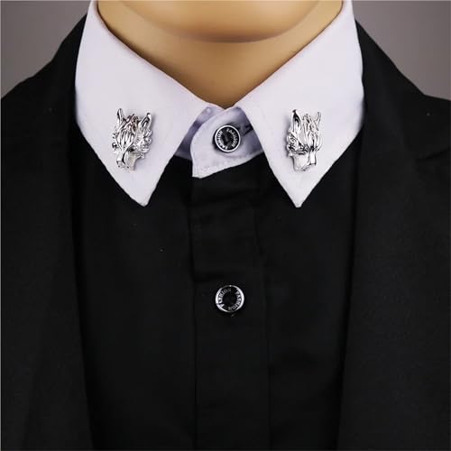 Broches de solapa masculinos con doble cadena para lucir impecable en bodas 3