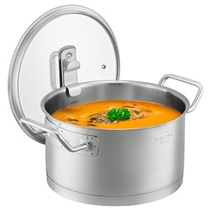 SILBERTHAL Kochtopf Induktion Edelstahl 3,5L
