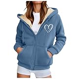 【 Oversize Sweatshirt Manteau】 - simple et décontracté, adapté aux activités de plein air, vacances, course, jogging, sports, gym, yoga, repos en famille, loisirs quotidiens, etc. Convient aux femmes aux écoliers. Un design simple et généreux vous rend plus jeune et énergique.