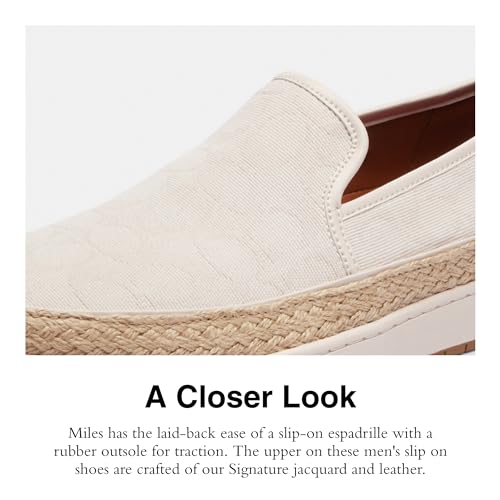 Coach Men's Miles Espadrille Loafer4