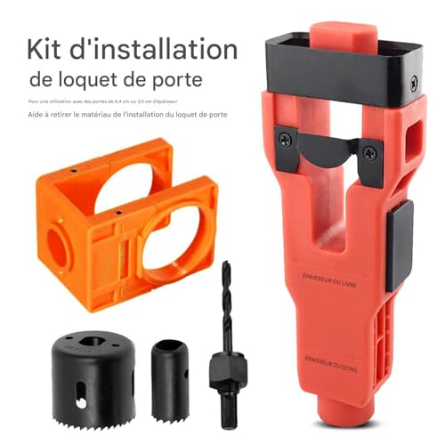 Kit d'installation de serrure contre les portes mal alignées de garage - 7