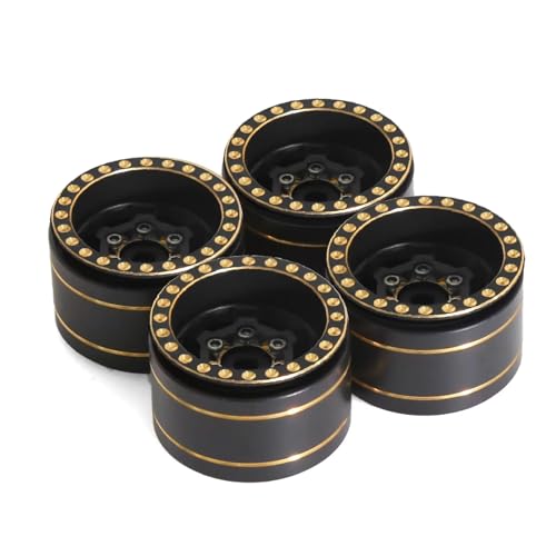 Moyeu roue laiton 1.0 anti-retournement pour micro crawler TRX4M AX24
