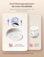 X-Sense Smart Rauchmelder, ultraflach & magnetisch, XS0D-MR121, 12 Stück – Ansicht 4