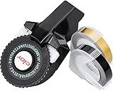 ★ Sistema de etiquetado con clic: la máquina de escribir de este kit está equipada con un sistema intuitivo de etiquetado con clic, que puede ayudar a imprimir letras, números de manera fácil y sin esfuerzo.