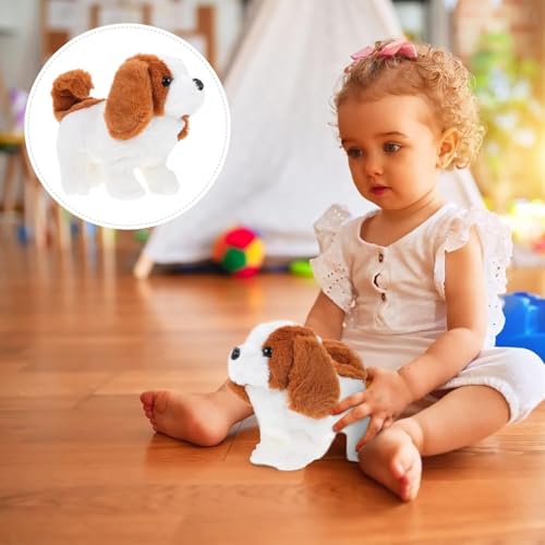 Bestie toys Plastic Barking, Wagging Tail, Walking Puppy, Battery Operated Cute Dog with Barking Sound(Battery Not Included) - Image 6