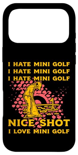 I love Mini Golf ���[���A ���p �t�@�~���[�S���t�@�[ �X�}�z�P�[�X iPhone 17 Pro Max �p