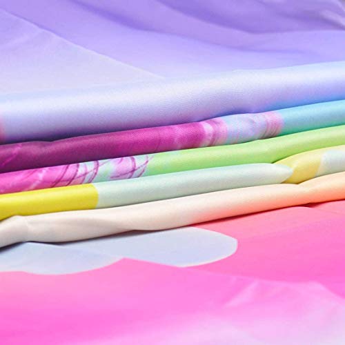 Raymall Shower Curtain African American Woman Afro Lady With Purple Hair Black 72X72 Inches Waterproof Fabric Polyester With Hooks For Bathroom Decor (Multi2-Woman) #TOP1