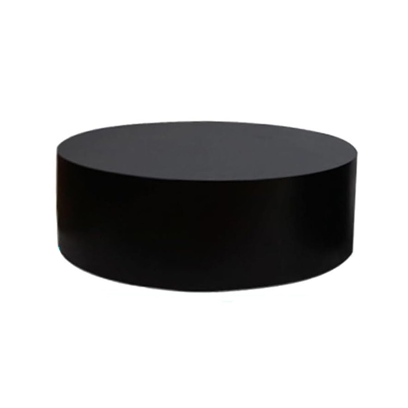 Présentoir rond noir 60x10 cm pour photographie et mannequins