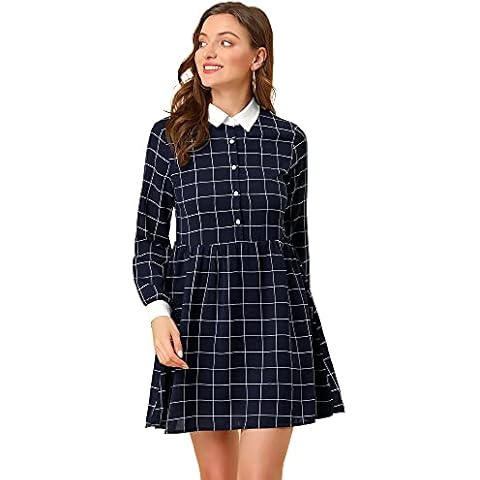 Allegra K Vestido de mujer casual para San Valentín Cover