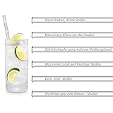 QUALITÄT AUS DEUTSCHLAND - Glas-Strohhalme von HALM werden in Deutschland gefertigt - HALM Spezial-Glas ist weltweit für seine herausragende Stabilität, Kälte- & Hitzeständigkeit (-40°C bis +200°C) sowie Langlebigkeit bekannt. Der HALM Glastrinkhalm ist der einzige Glasstrohalm aus 100% recyclebarem Glas. Produziert unter fairen Arbeitsbedingungen. Spülmaschinenfest