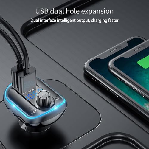 Transmisor FM para coche que soluciona la falta de MP3 y USB 2