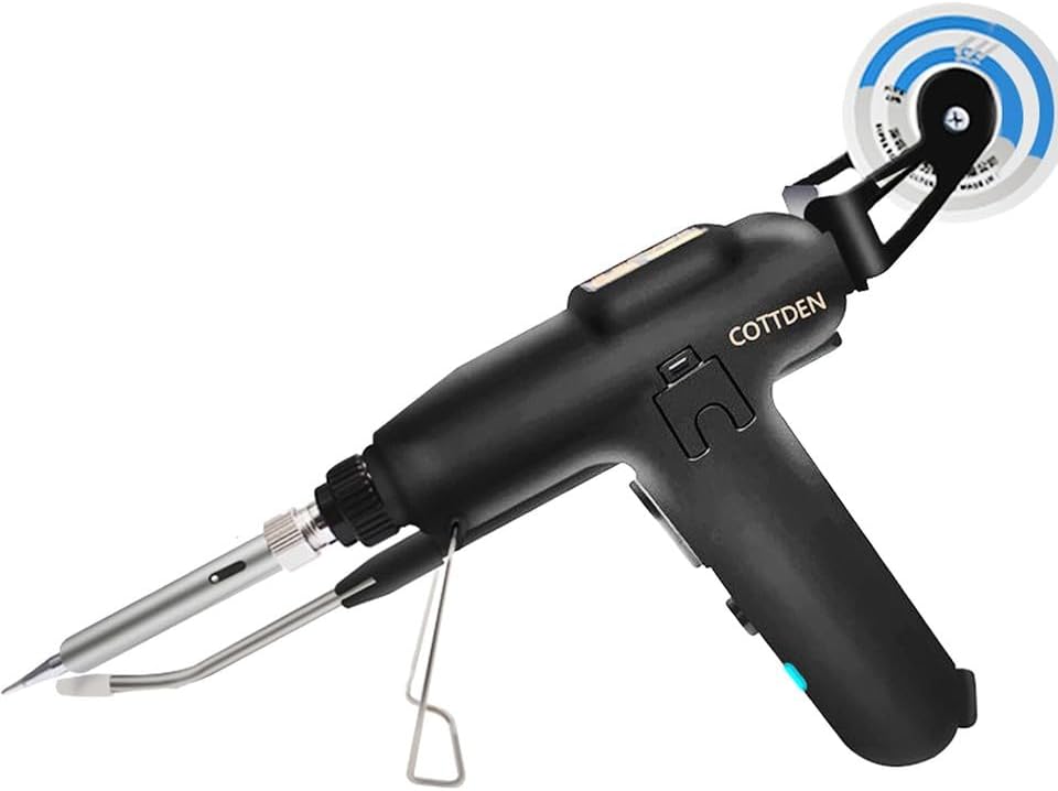 80W Electric Auto Soldering Iron Gun Kit Hand-Held Tweezer Wire Welding Tool