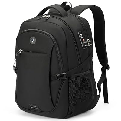 SHRRADOO Travel Laptop Backpack for Men Women, College High Schoolbag