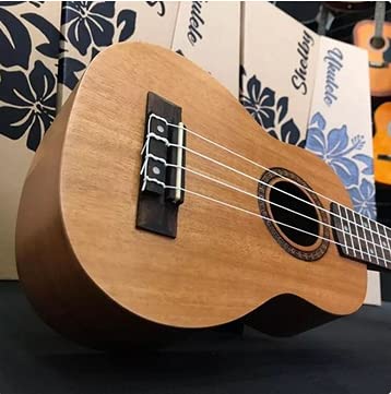 Kit Ukulele Shelby SU21M Soprano Acústico Mogno Completo