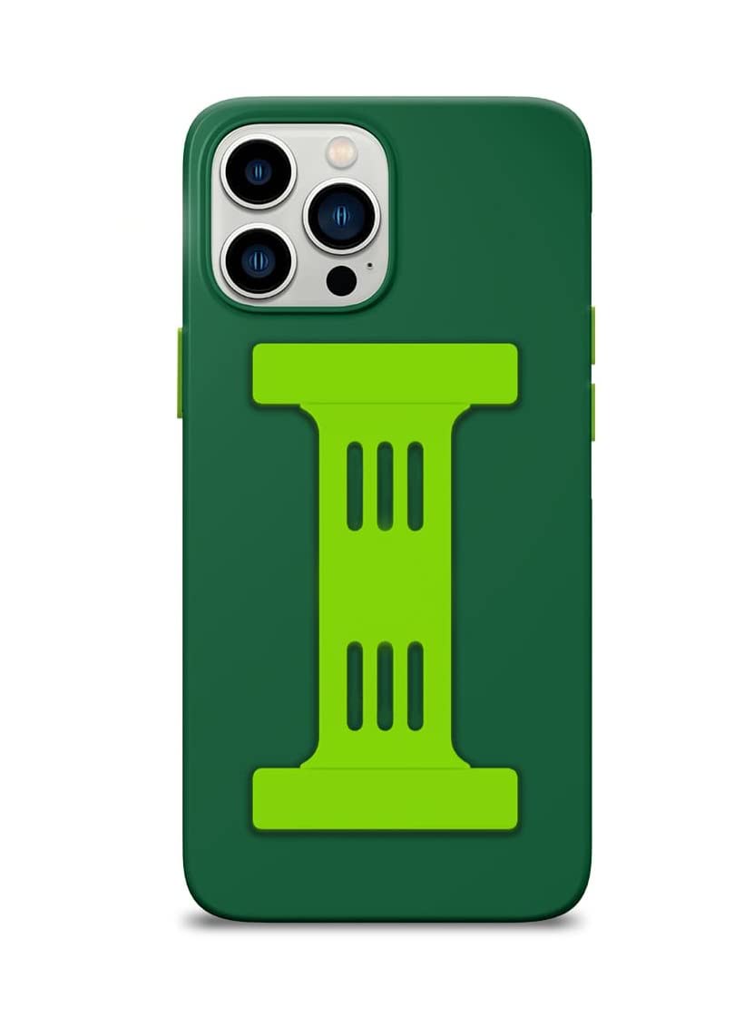 BeGreen iphone 13 pro Case magnatic silicone strap green Color, anti-shocking, anti-dropping, popular and exclusive.