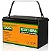 Produktbild ECO-WORTHY LiFePO4 12V 150Ah Batterie mit BMS Schutz und 3000-15000 Zyklen, Deep Cycle Lithiumbatterie 12V für Wohnmobil,Trolling-Motor,Solaranlage, Boot, Solarpanel Kit,Camping