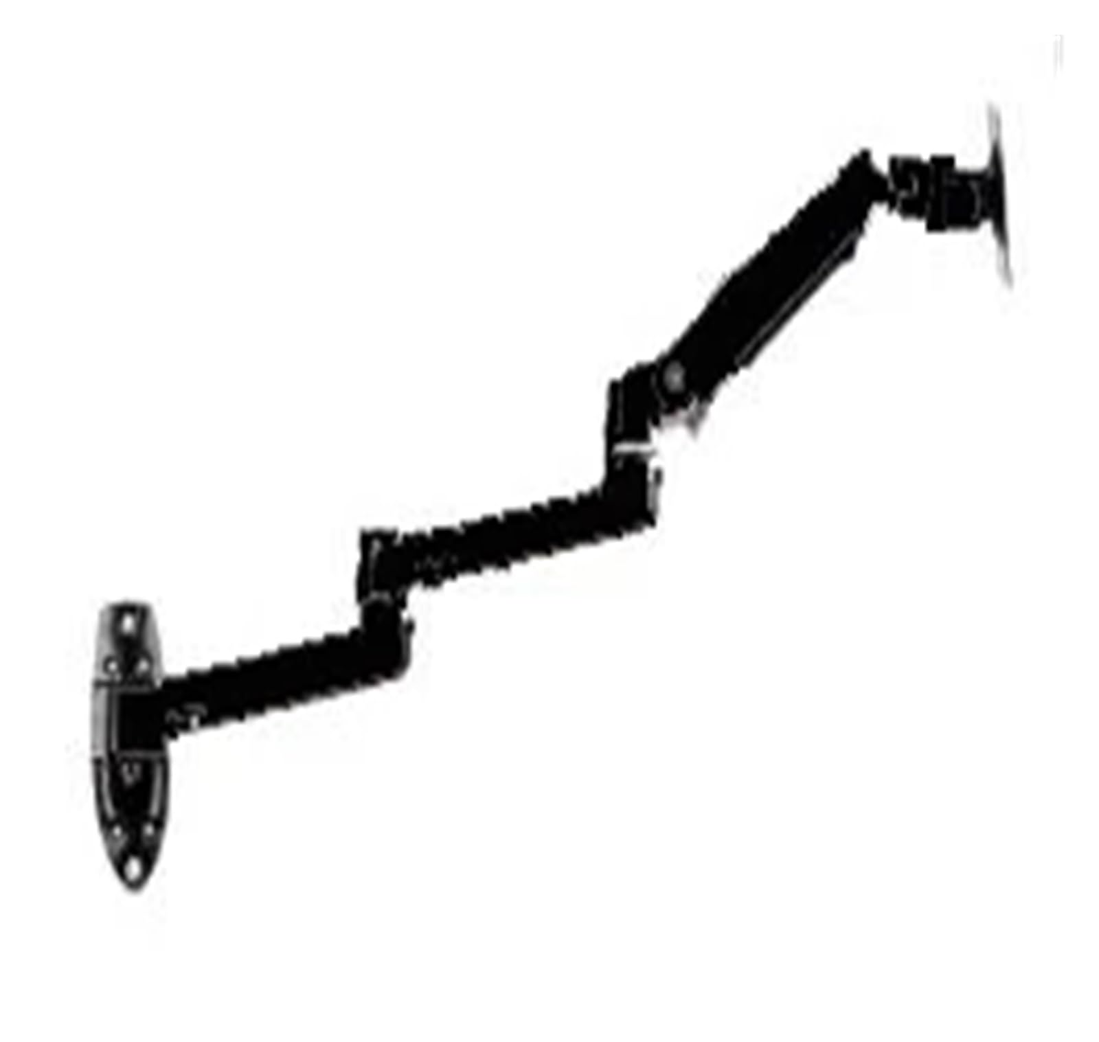Aioneer Wall Mount Monitor Arm - Full Motion Adjustable Bracket For Optimal Viewing In Home Or Office