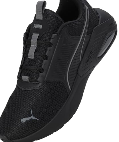 PUMA Unisex X-Cell NOVA FS Straßen-Laufschuh, Black-COOL Dark Gray, 43 EU