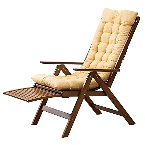 Chaise longue pliante en rotin inclinable pour une détente sur votre terrasse