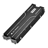 【Fácil de instalar y operar】 - Con diseño de clip de doble cara, 6 tornillos de altura ajustable, adecuado para SSD M.2 de varias alturas, instalación estable, mejor protección de su SSD M.2.