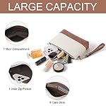 CLUCI Wristlet Wallet for Women Large Capacity Leather Clutch Purse Slim Ladies Travel Credit Card Holder Phone Organizer - Image 4