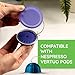 My-Cap Reusable Coffee Capsule Caps & Lid Set - Compatible with Nespresso Vertuo Pods - Reusable, Food Grade & BPA Free Coffee Pod Cap & Lid - Reuse & Reseal your Nespresso Vertuo Capsules