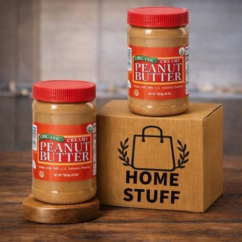 organic dry-roasted peanut butter