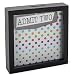 Admit Two Polka Dot 7 x 7 Black Wood Shadow Box Ticket Stub Holder