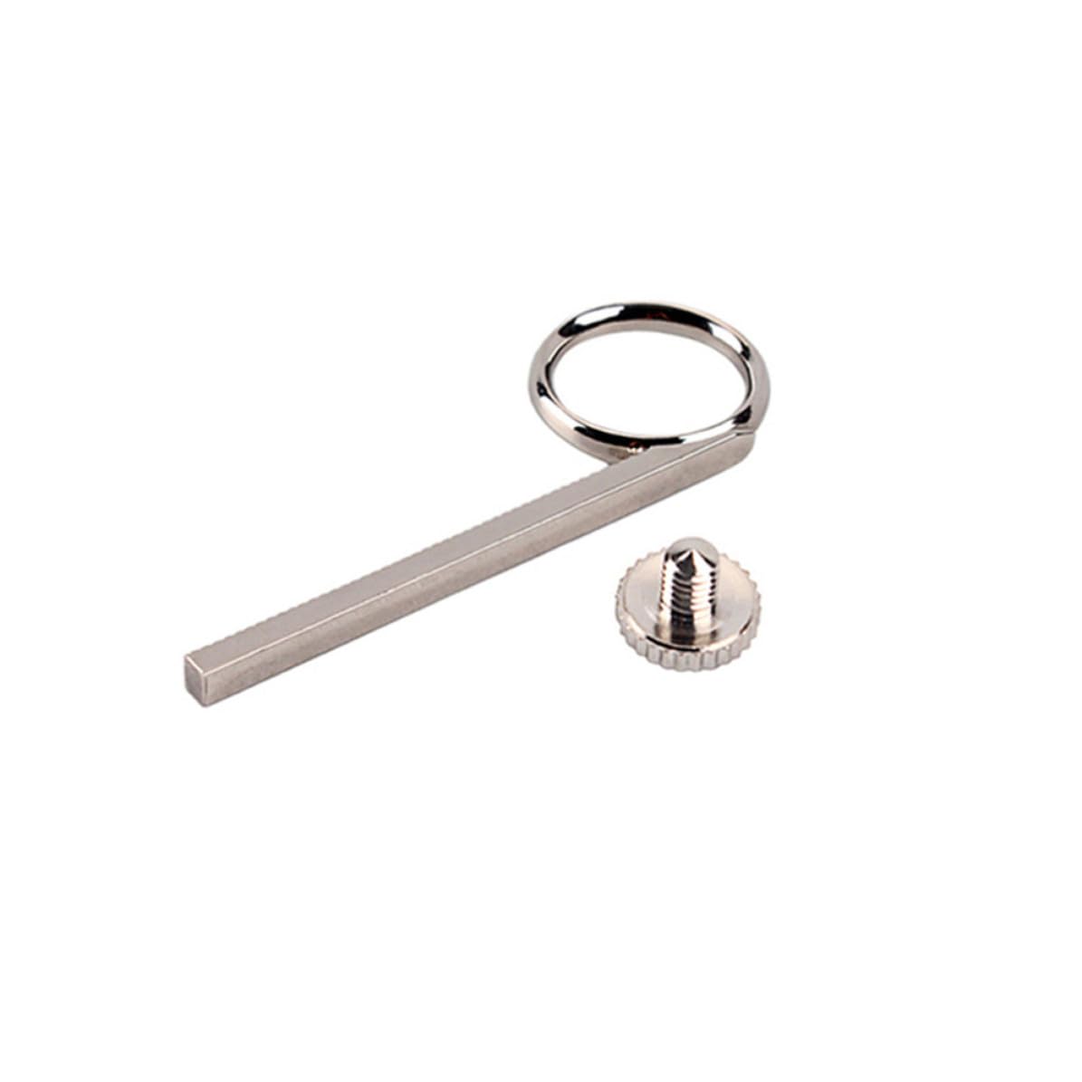 Hemobllo 2pcs Anneau de Traction pour Doigt en Métal Argenté pour Trompette et Cornet, Accessoire de Remplacement Facile à Utiliser pour Amateurs de Trompette