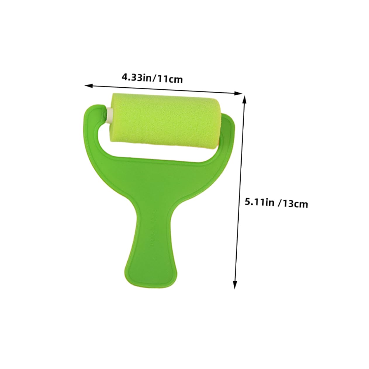 Homoyoyo 12Pcs DIY Sponge Brush Painting Rollers for Creative Projects for Teens Lightweight Versatile Art Supplies for Home School Use