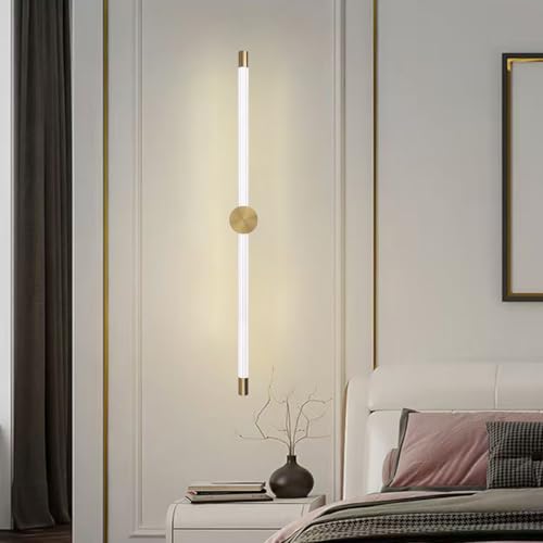 Lámpara de pared interior de luz neutra de 95cm para sala de estar