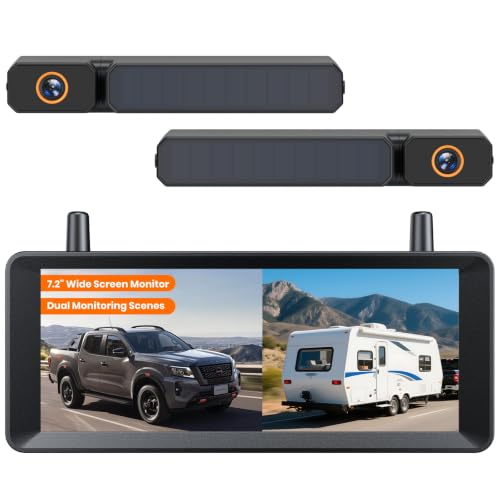 AUTO-VOX Solar3A Plus 7.2 inch Dual Camera