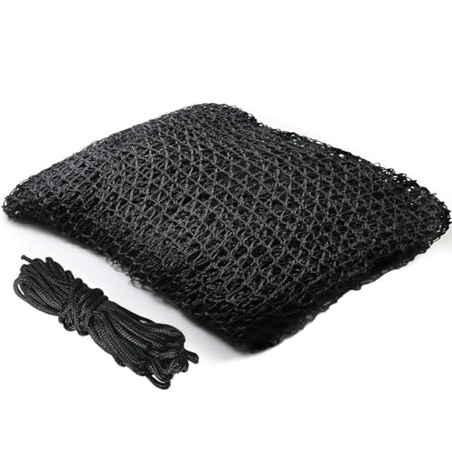 Golf Net for Hitting Practice 10Ft to 50Ft Golf Ball Netting with 33Ft Hanging Nylon Rope Also Use as Baseball Hockey Soccer LAX Sport Net Indoor and Outdoor.