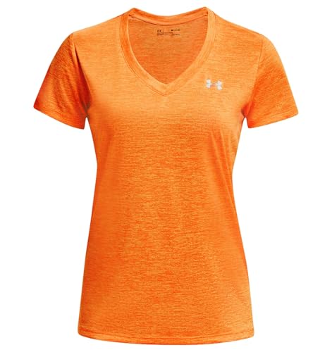 Image of Under Armour Womens Tech V-Neck Twist Short-Sleeve T-Shirt