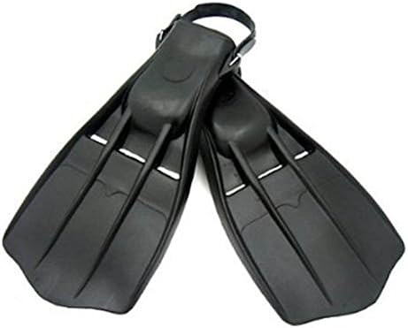 Black Spartan Scuba Dive Rubber Fins