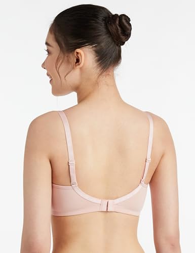 Image of Amazon Brand - Symbol Women's Cotton Stretch Padded Wire Free Medium Coverage T-Shirt Bra